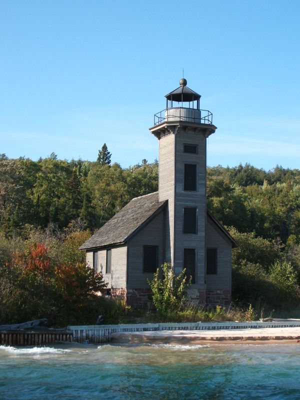 Lighthouse in Munising, Michigan
