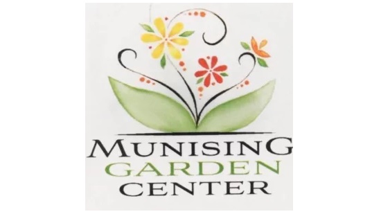 Munising Garden Center logo of flowers